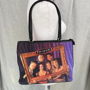 Vintage 90's Friends Show Character Shoulder Handbag Purse Bling Y2K McBling